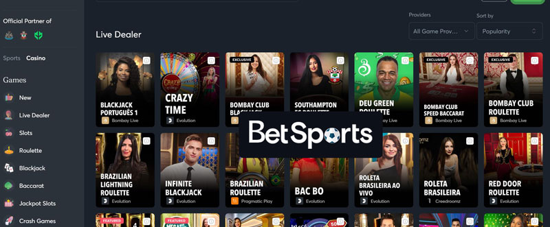 Desenvolvimento de Bet Sport